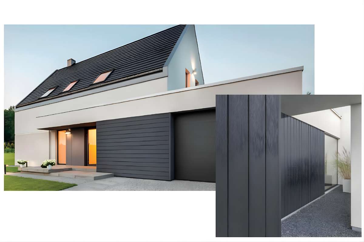 Modern cladding installation by ABS Home Improvements