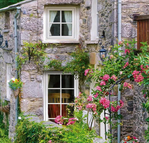 Cream Flush 70 uPVC windows