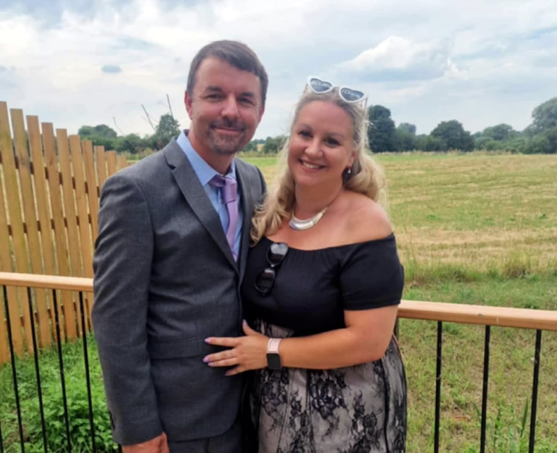 Matthew and partner– part of the ABS Home Improvements team