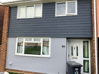 Before - replacement uPVC windows, and doors Bury St Edmunds
