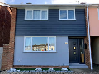 Before - replacement uPVC windows, and doors Bury St Edmunds