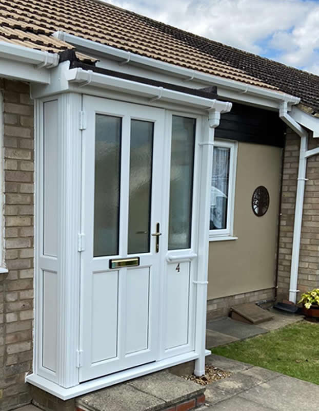 Porch installation