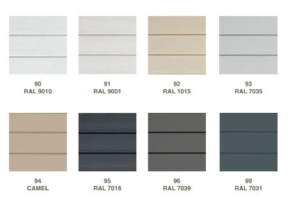 Original double siding wood grain detail