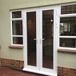 Aluminium French and single Doors