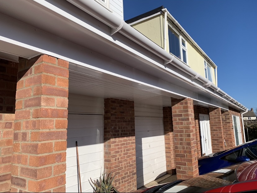 uPVC ceiling boards, fascia and gutters - Barningham, Suffolk