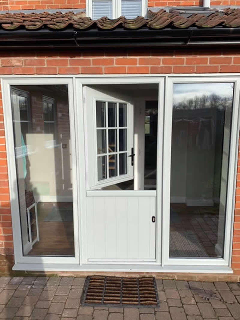 White uPVC Roofline - Barningham, Suffolk