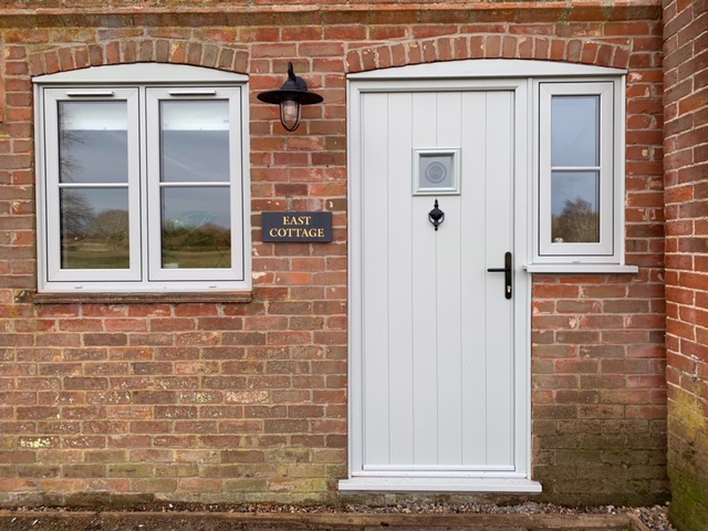 Composite Door in French Grey - Barningham, Suffolk