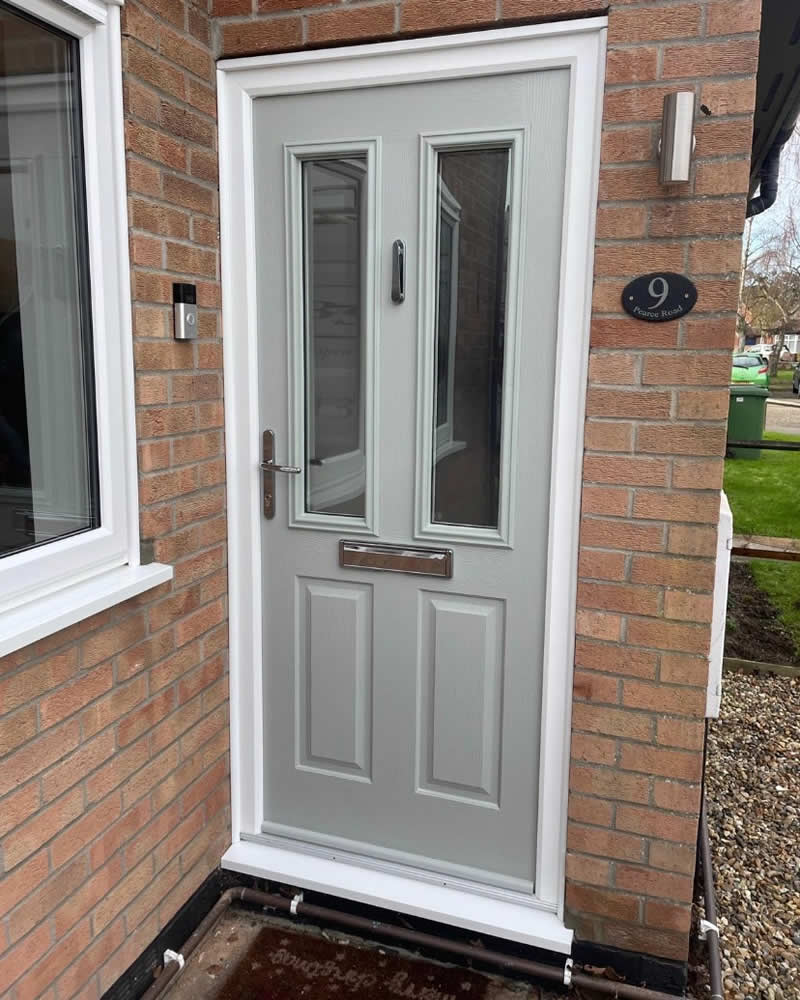 Composite Door in Painswick Grey - Diss, Norfolk