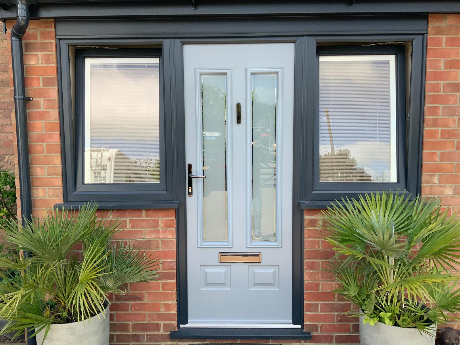 Solidor Composite Door in French Grey - Long Stratton, Norfolk