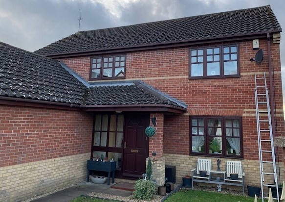 New uPVC windows, front entrance door and roofline - Bury St Edmunds