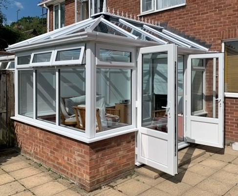 Conservatory with Energy-Efficient Features