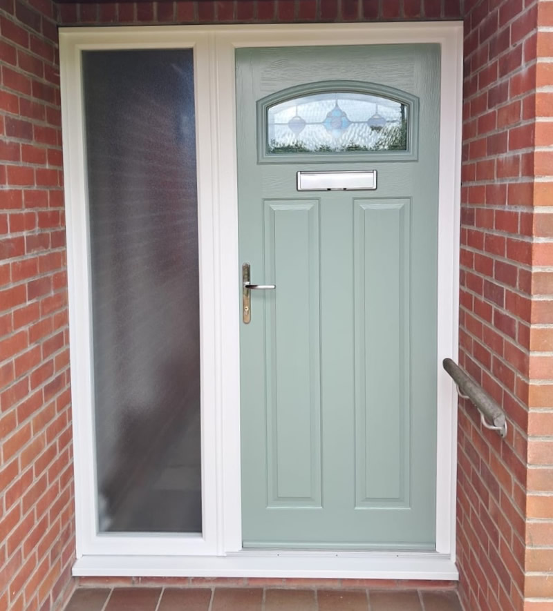 A London-Style Composite Door - Yelverton, Norfolk